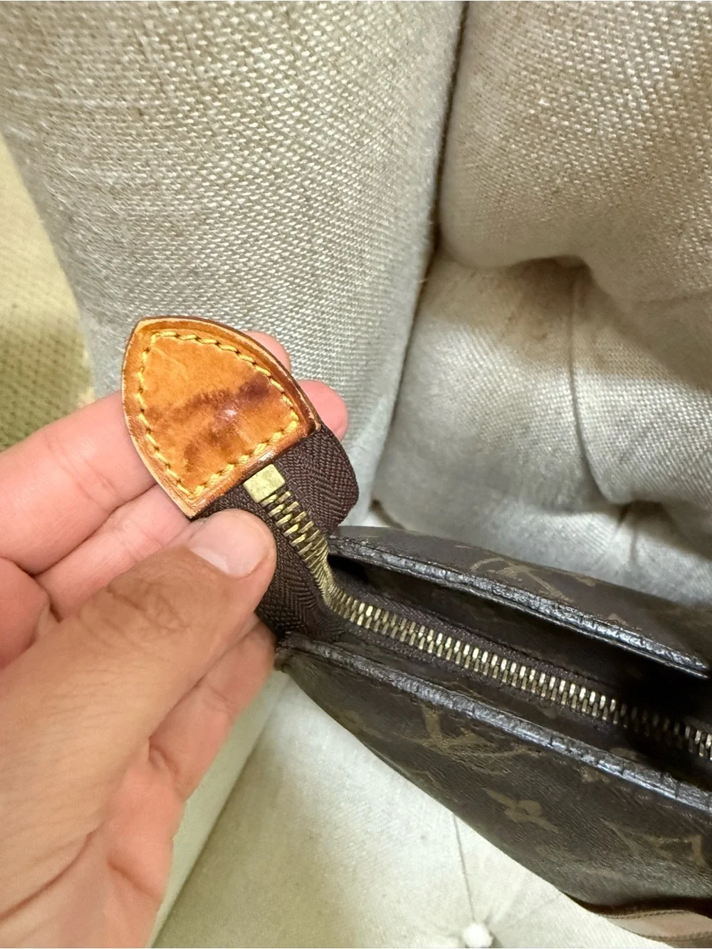 Louis Vuitton Vintage Monogram Babylone Tote Shoulder Bag